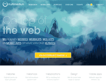 Tablet Screenshot of multimedium.be